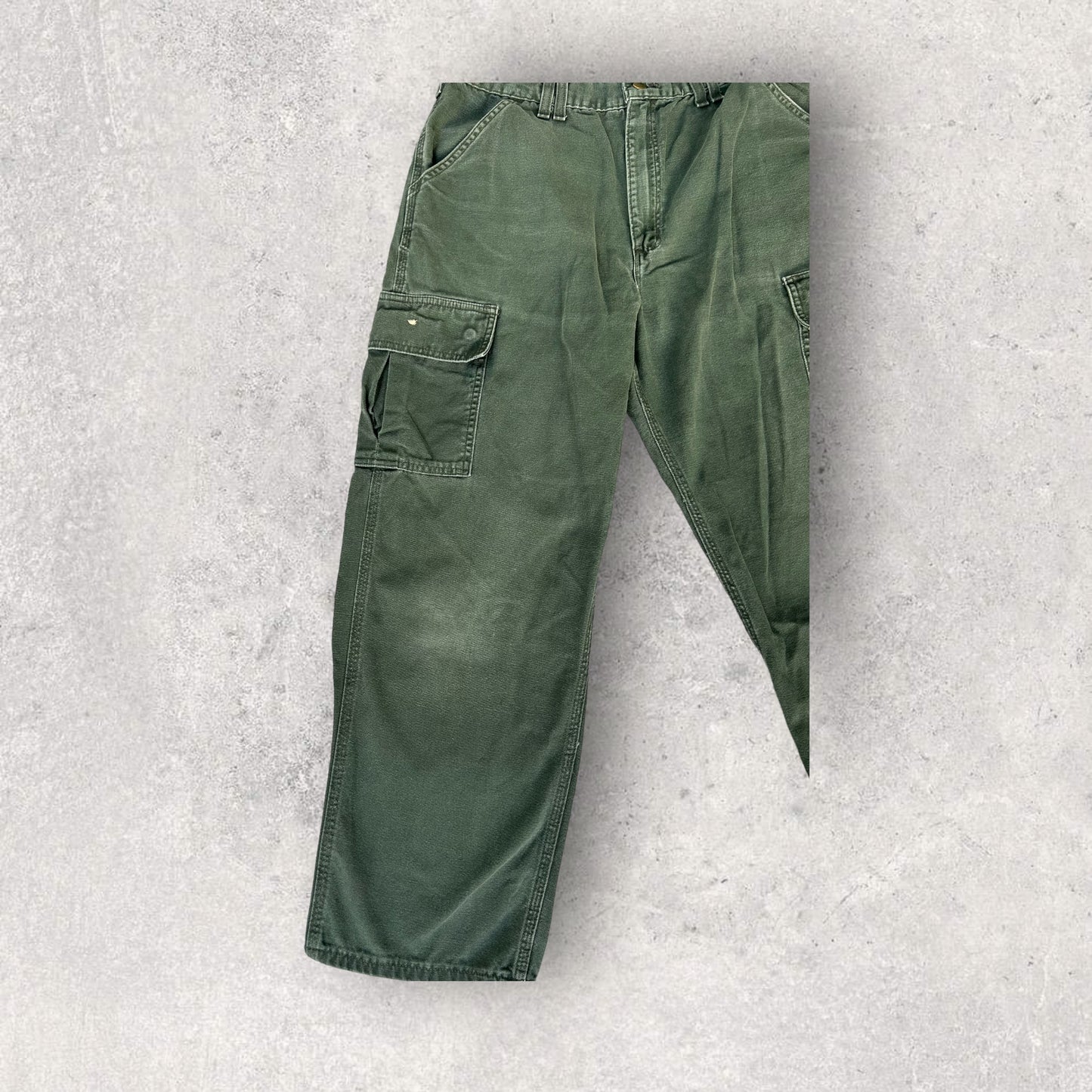 Rare Vintage Carhartt Cargo Pants (36x30)