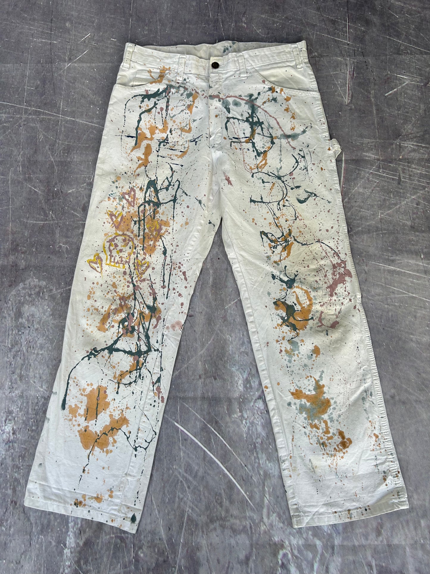 Vintage Dickies Painted Pants (30x32)