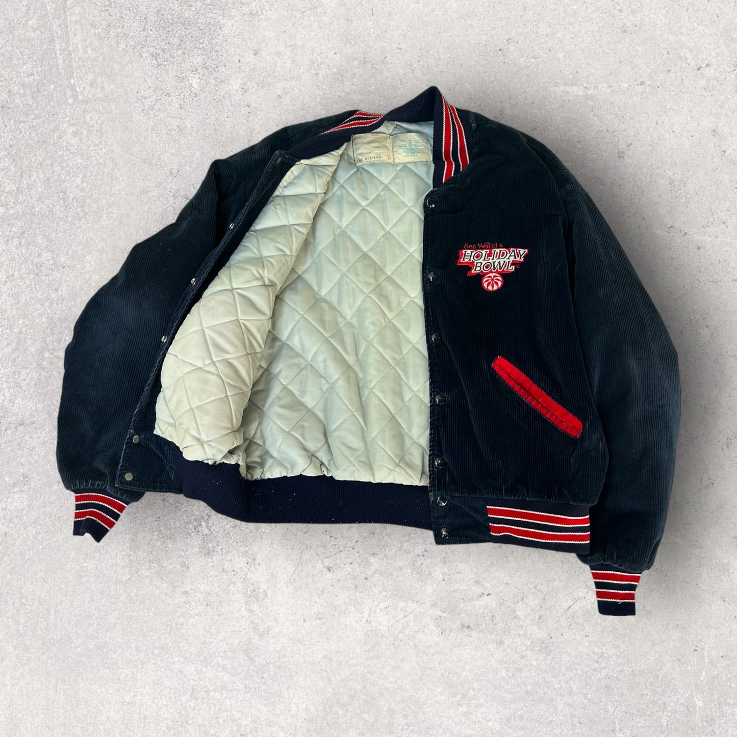 80s Sea World Holiday Bowl Jacket