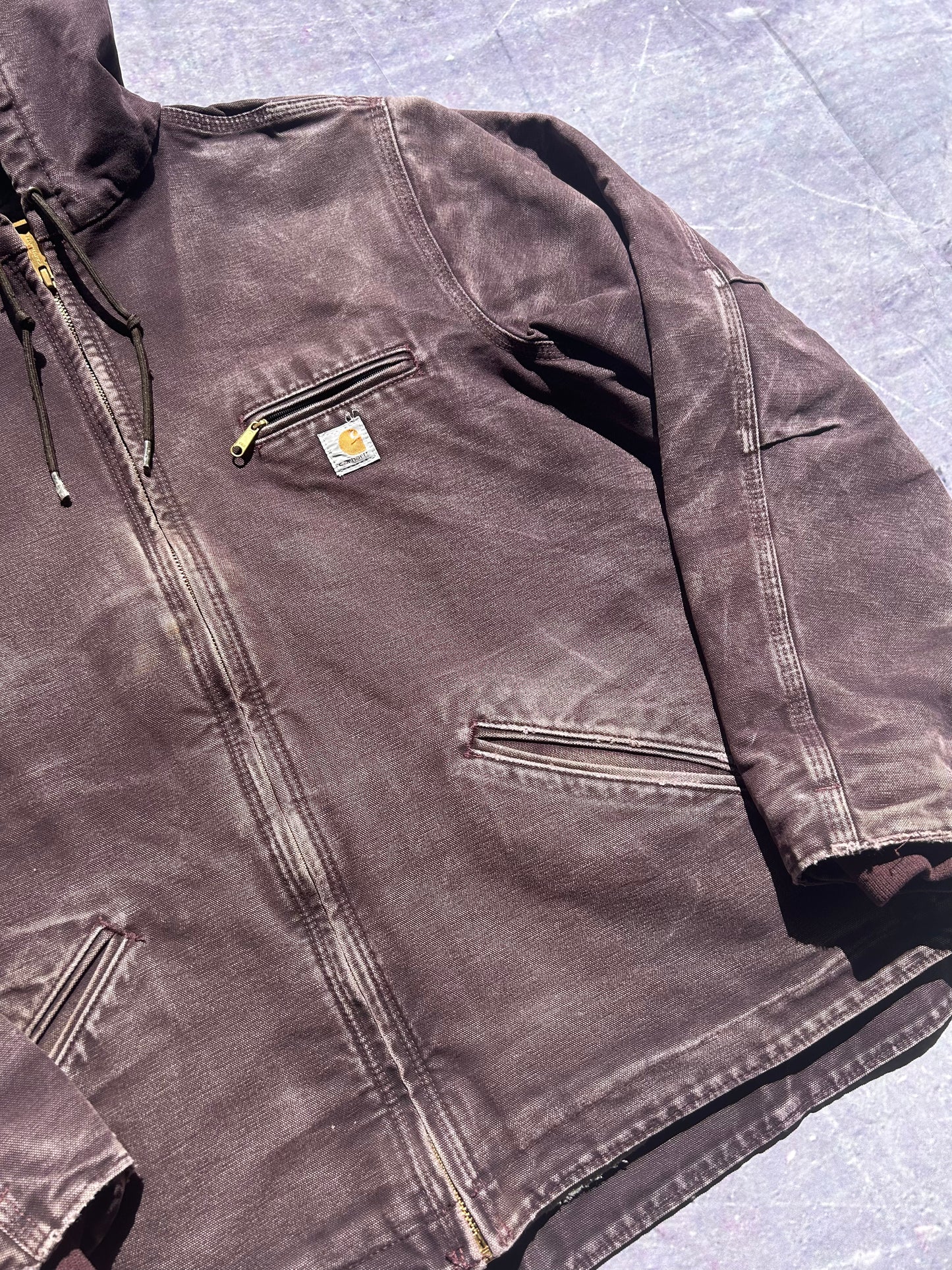 Vintage Purple Carhartt Jacket (XL)