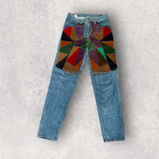 Vintage Stefano Multi Color Jeans (11/12)